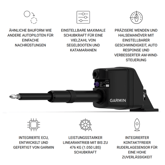 Garmin SmartDrive Autopilot Linear Drive for Sailboats (010-02794-12)