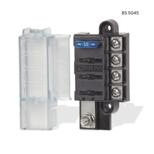 Blue Sea Systems 5045 ST Blade Fuse Block (4 Circuits)