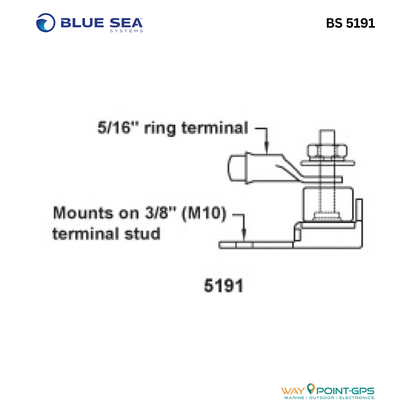 Blue Sea Systems BS5191 Fuse Block Terminal 30-300A