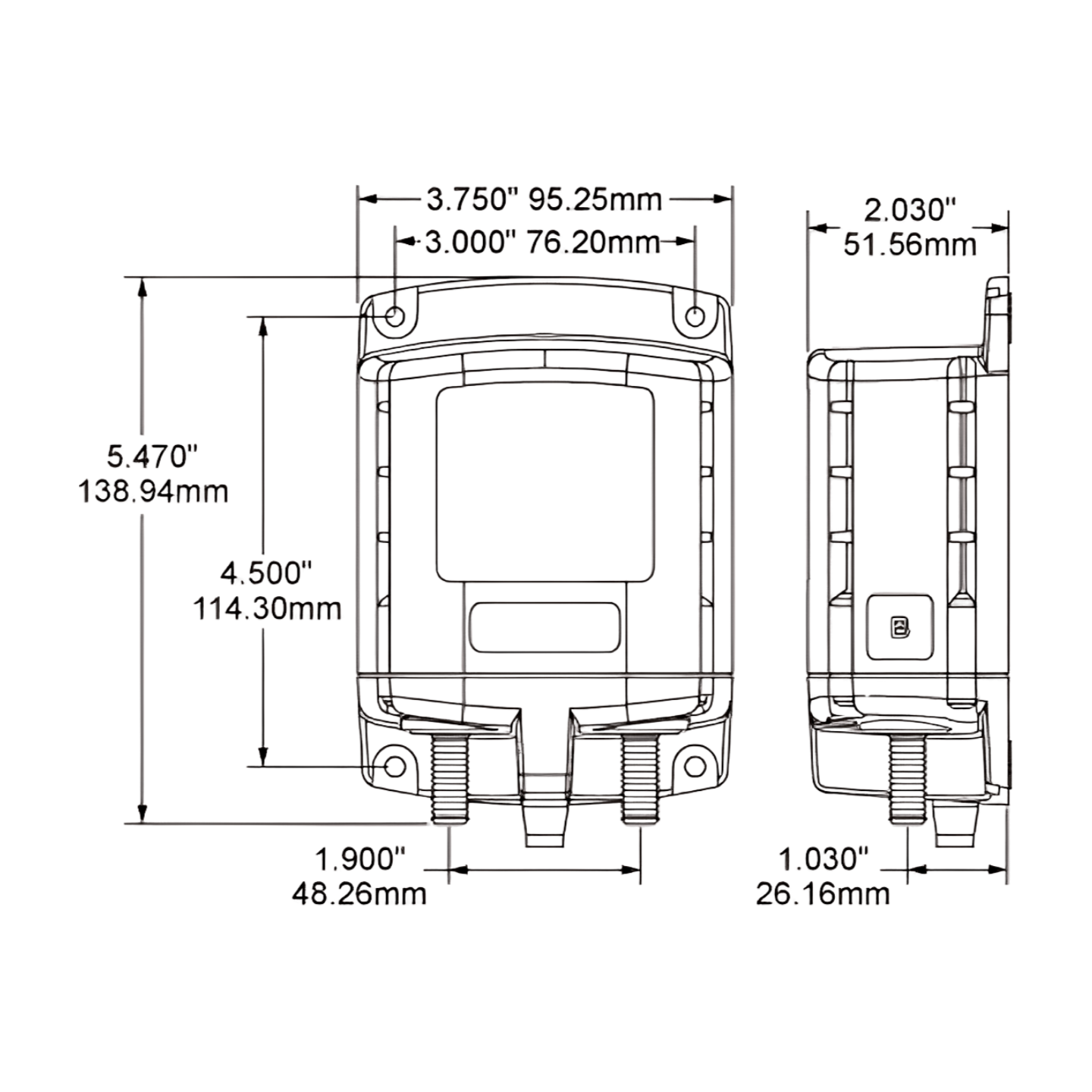 BS 7622 | BS 7623ML ACR Automatik Laderelais mit manueller Steuerung