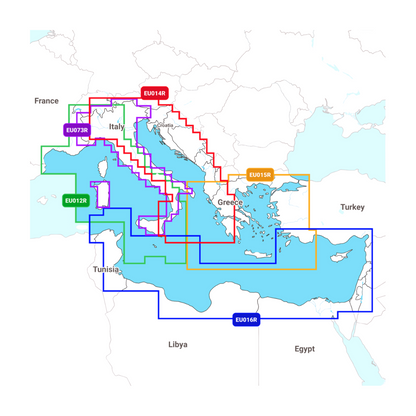 NAVIONICS PLATINUM+ Italien Seen & Flüsse, NPEU073R