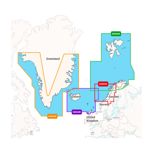 Navionics+ NAEU064R Grönland