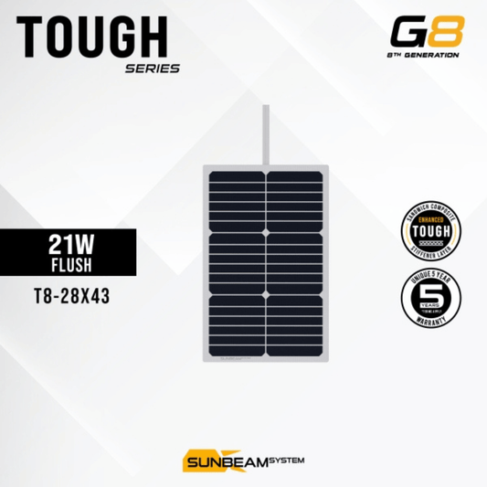 TOUGH G8 begehbares Solarmodul 21-111W
