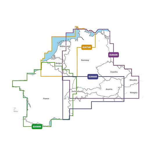 Navionics+ NAEU080R Frankreich, Seen & Flüsse